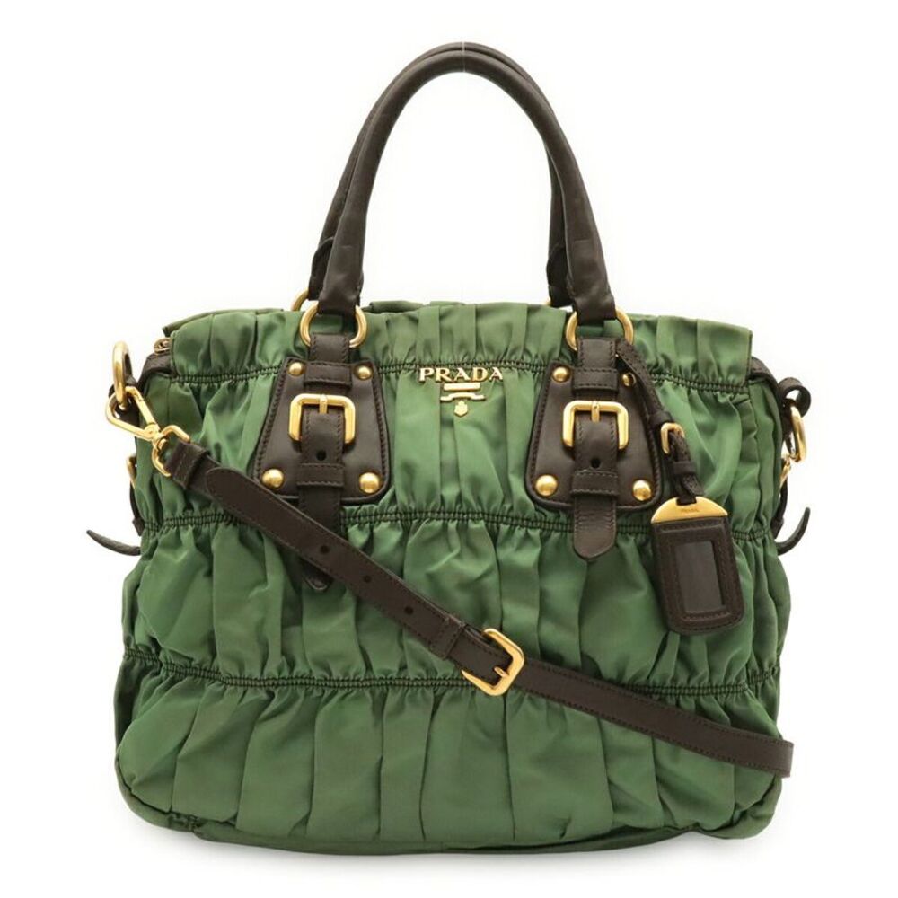 Prada Tessuto Gather Tote